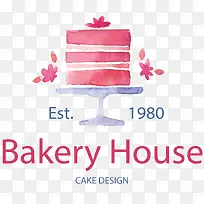 红色水彩彩蛋标签-空若网 红色水彩彩蛋标签-空若网