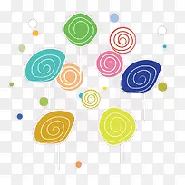 手绘糖果素材食物卡通 卡通手绘-空若网 手绘糖果素材食物卡通 卡通手绘-空若网