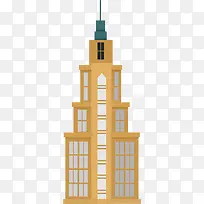 矢量图异域风格的高楼大厦-空若网 矢量图异域风格的高楼大厦-空若网