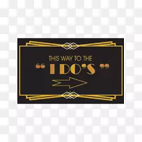 签名表婚礼文字字体-盖茨比-空若网 签名表婚礼文字字体-盖茨比-空若网