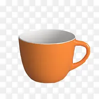 橘红色空杯子-空若网 橘红色空杯子-空若网