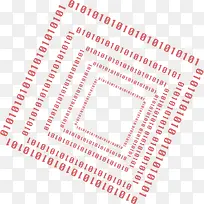 正方形数字装饰-空若网 正方形数字装饰-空若网