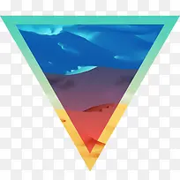 彩色三角形-空若网 彩色三角形-空若网