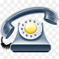 电话机png矢量素材-空若网 电话机png矢量素材-空若网