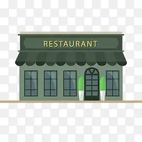 卡通餐厅的外观设计-空若网 卡通餐厅的外观设计-空若网