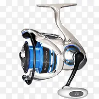 产品实物蓝色塑料搭配金属渔具转-空若网 产品实物蓝色塑料搭配金属渔具转-空若网