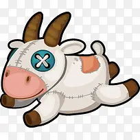 毛绒玩具山羊PNG-空若网 毛绒玩具山羊PNG-空若网