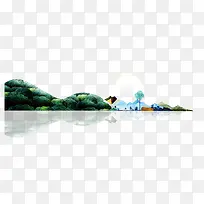 ˮ���ֻ���ɫ��ɽˮ-������