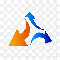 矢量双色箭头PNG图片-空若网 矢量双色箭头PNG图片-空若网