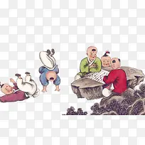 ���Ŷ�ͯ�廭 �й���-������