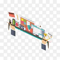 矢量扁平化商务素材-空若网 矢量扁平化商务素材-空若网