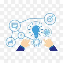 矢量扁平化商务素材-空若网 矢量扁平化商务素材-空若网