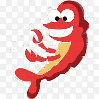 卡通虾PNG下载-空若网 卡通虾PNG下载-空若网