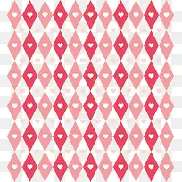 粉色矢量爱心底纹-空若网 粉色矢量爱心底纹-空若网