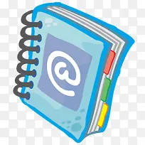 电子邮件通讯簿图标-空若网 电子邮件通讯簿图标-空若网