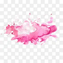 粉红色泼墨背景-空若网 粉红色泼墨背景-空若网