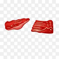 新鲜牛肉排骨矢量图-空若网 新鲜牛肉排骨矢量图-空若网