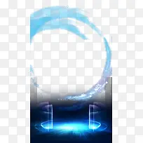 蓝色背景素材-空若网 蓝色背景素材-空若网