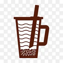 杯子和吸管-空若网 杯子和吸管-空若网