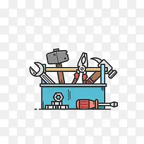 工具箱插画素材免抠-空若网 工具箱插画素材免抠-空若网