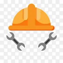 黄色安全帽背景装饰-空若网 黄色安全帽背景装饰-空若网