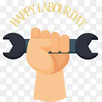 创意劳动节标签设计-空若网 创意劳动节标签设计-空若网