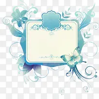 矢量花纹边框图片-空若网 矢量花纹边框图片-空若网