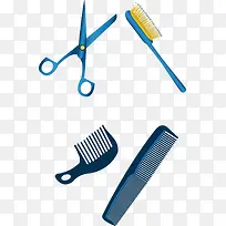 矢量理发素材-空若网 矢量理发素材-空若网