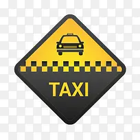AI黄色出租车矢量图图标-空若网 AI黄色出租车矢量图图标-空若网