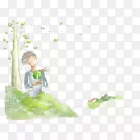 植树节下载adobe插画师-在果岭的掌心进行处理。-空若网 植树节下载adobe插画师-在果岭的掌心进行处理。-空若网