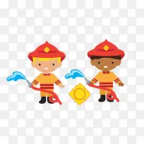 消防人员图标素材-空若网 消防人员图标素材-空若网