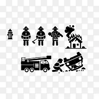 消防人员救人场景-空若网 消防人员救人场景-空若网