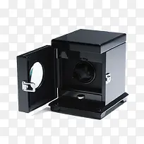 黑色PU皮机械表摇表器-空若网 黑色PU皮机械表摇表器-空若网