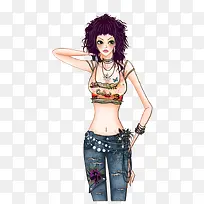 ����ʱ������廭pngͼƬ-������