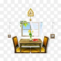 简洁的餐厅-空若网 简洁的餐厅-空若网