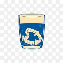 假牙杯-空若网 假牙杯-空若网