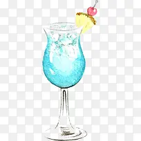 蓝色清新杯子-空若网 蓝色清新杯子-空若网