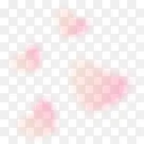 粉色模糊爱心-空若网 粉色模糊爱心-空若网