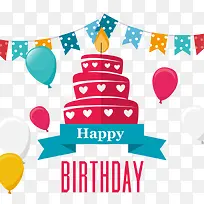 矢量礼盒和拉旗-空若网 矢量礼盒和拉旗-空若网