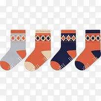 矢量袜子装饰-空若网 矢量袜子装饰-空若网