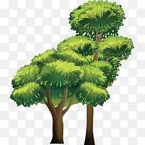 创意老树卡通大树-空若网 创意老树卡通大树-空若网