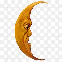 月牙素材手绘弯月图片-空若网 月牙素材手绘弯月图片-空若网