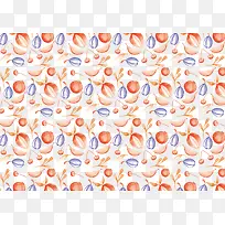 矢量水果底纹面料图案-空若网 矢量水果底纹面料图案-空若网