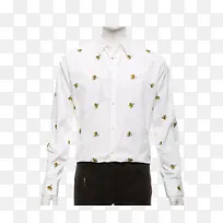 带花白衬衫-空若网 带花白衬衫-空若网
