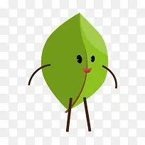 矢量绿色抽象形象-空若网 矢量绿色抽象形象-空若网