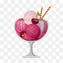 手绘冰淇淋-空若网 手绘冰淇淋-空若网