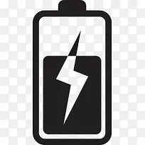 充电中黑白安卓电池素材-空若网 充电中黑白安卓电池素材-空若网