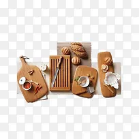 一套家用木质餐具-空若网 一套家用木质餐具-空若网