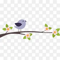 ��֦�ϵ�С��ʸ��ͼ-������