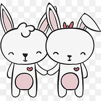 卡通兔子PNG下载-空若网 卡通兔子PNG下载-空若网